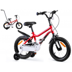 Detský bicykel 14" Royal baby Summer Chipmunk CM14-1 červeno-čierny 